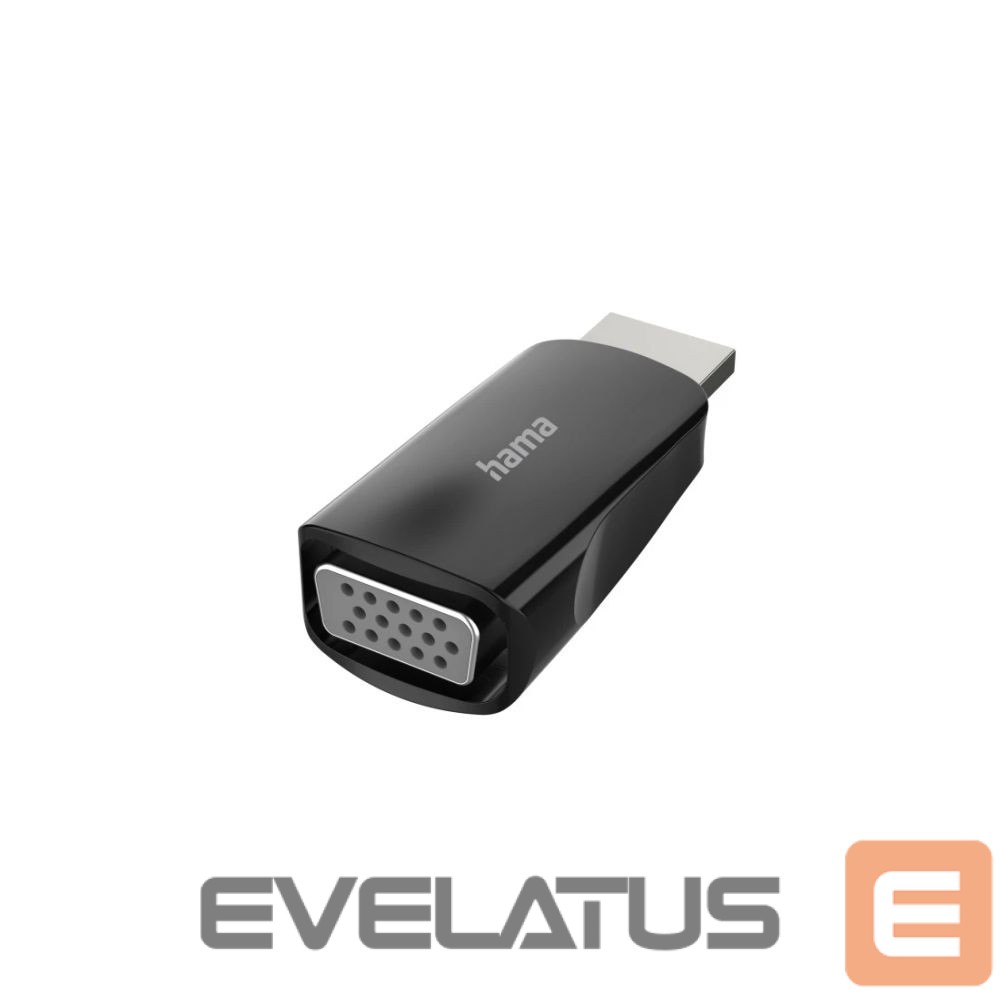 Other Computer Accessory Hama Hama 00200344 Video Adapter, HDMI Plug - VGA Socket, Full HD 1080p
