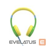 Wired headphones Hama  Hama 00184107 Kids Guard green/yellow 