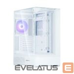 Arvuti korpus ZALMAN  P40 Prism White, ARGB Fan x1 