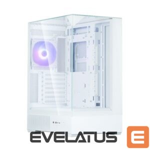 Arvuti korpus ZALMAN  P40 Prism White, ARGB Fan x1 