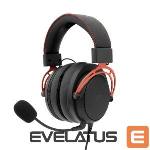 Austiņas ar mikrofonu White Shark  GH-2341 Gorilla Black/Red 