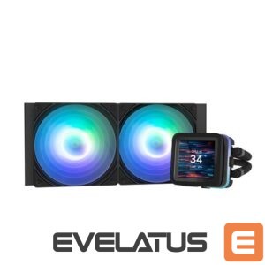 Aušintuvai ZALMAN  Alpha2 DS A24 240mm Black 