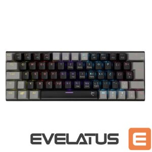 Arvuti klaviatuur White Shark  GK-002111V2  Wakizashi Black-Grey US Red Switches 