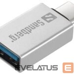 Parveidotājs Sandberg  136-24 USB-C to USB 3.0 Dongle 