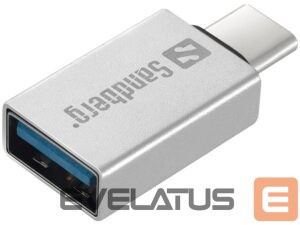 Parveidotājs Sandberg  136-24 USB-C to USB 3.0 Dongle 