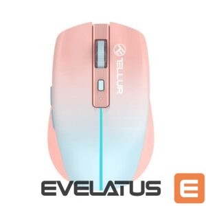 Computer mouse Tellur  Silent Click Wireless Mouse Orange 