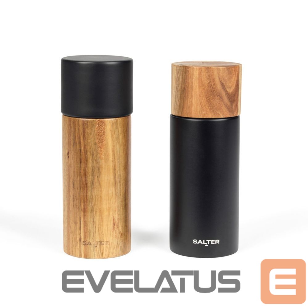 For kitchen Salter BW12068EU7 Toronto Salt & Pepper Mills Black