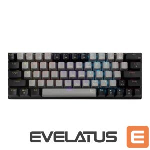 Arvuti klaviatuur White Shark  GK-002711V2  Wakizashi 2 Grey-Black US Red Switches 