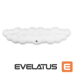 Mouse pad White Shark  KP-012 Cumulus Cloudy Keyboard Wrist Rest White 