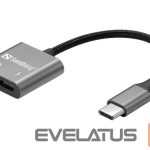 Зарядные устройства и провода Sandberg  136-67 USB-C Audio Adapter PD65W 