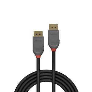 Аксессуар для мониторов LINDY  CABLE DISPLAY PORT 0.5M/ANTHRA 36480 