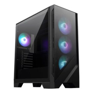 Arvuti korpus MSI  Case||MAG FORGE 321R AIRFLOW|MidiTower|Case product features Transparent panel|ATX|MicroATX|MiniITX|Colour Black|MAGFORGE321RAIRFLOW 