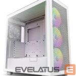 Kompiuterio dėžė NZXT  Case||H7 Flow RGB|MidiTower|ATX|EATX|MicroATX|MiniITX|Colour White|CM-H72FW-R1 