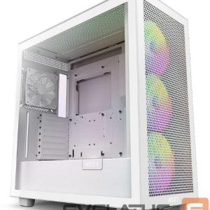 Arvuti korpus NZXT  Case||H7 Flow RGB|MidiTower|ATX|EATX|MicroATX|MiniITX|Colour White|CM-H72FW-R1 