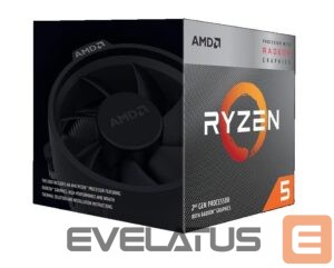Procesors AMD  CPU RYZEN X4 R5-3400G SAM4 BX/65W 3700 YD3400C5FHBOX 