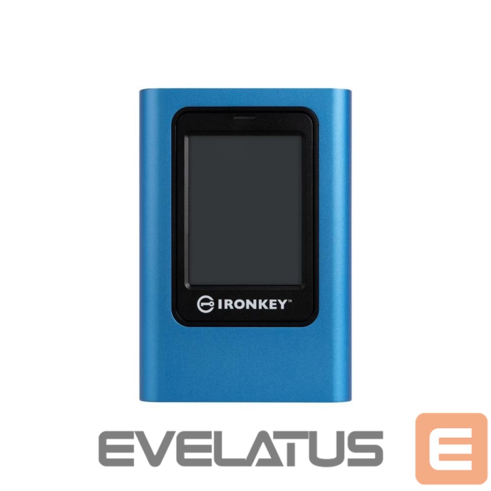 Hard drive SSD Kingston External SSD||IronKey Vault Privacy 80|1.92TB|USB 3.2|Write speed 250 MBytes/sec|Read speed 250 MBytes/sec|IKVP80ES/1920G