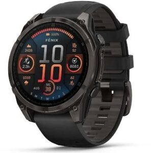 Viedpulksteni Garmin  SMARTWATCH FENIX 8 SAPPHIRE/BLACK/GRAY 47 mm, AMOLED 