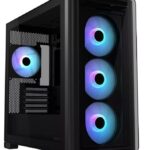 Корпус для компьютера Asus  Case||A23 PLUS|MidiTower|Case product features Transparent panel|MicroATX|MiniITX|Colour Black|A23PLUSTG/ARGBBLACK 