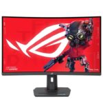 Monitorid Asus  LCD Monitor||ROG Strix XG32WCMS|31.5"|Gaming/Curved|Panel VA|2560x1440|16:9|280Hz|1 ms|Swivel|Pivot|Height adjustable|Tilt|90LM09X0-B01970 