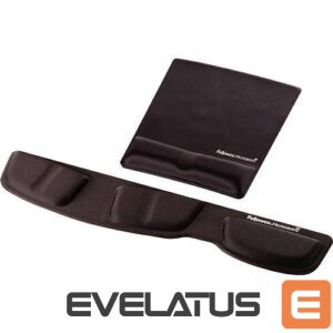 Datora pele Fellowes  MOUSE PAD WRIST SUPPORT/BLACK 9181201 