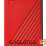 Жесткий диск HDD Western Digital  External HDD||My Passport|6TB|USB 2.0|USB 3.2|Red|WDBR9S0060BRD-WESN 