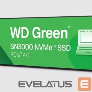 Kõvaketas SSD Western Digital  SSD||Green|1TB|M.2|PCIe Gen4|NVMe|Write speed 4200 MBytes/sec|Read speed 5000 MBytes/sec|2.3mm|TBW 150 TB|WDS100T4G0E 