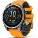 Viedpulksteni Garmin  SMARTWATCH FENIX 8 SAPPHIRE/ORANGE 51mm 010-02905-11 