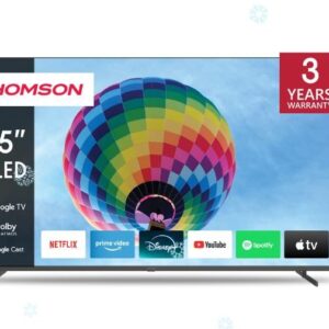 Televiisorid Thomson  TV Set||65"|4K/Smart|QLED|3840x2160|Wireless LAN|Bluetooth|Google TV|Dark Grey|65QG4S14 
