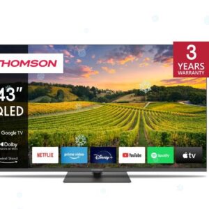 Televiisorid Thomson  TV Set||43"|4K/Smart|QLED|3840x2160|Bluetooth|Google TV|43QG5C14 