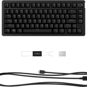 Computer keyboard HyperX  KEYBOARD ALLOY RISE 75 S BLACK/7G7A4AA#ABA 