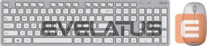 Arvuti klaviatuur Asus  KEYBOARD +MOUSE WRL OPT. W5000/WHITE 90XB0430-BKM3A0 