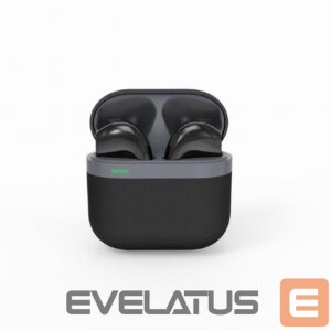 Wired headphones Gembird  HEADSET BLUETOOTH/BLACK/GREY TWS-02-BK 