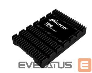 Kietasis diskas SDD Micron  SSD||SSD series 7500 PRO|960GB|PCIe Gen4|NVMe|NAND flash technology TLC|Write speed 1400 MBytes/sec|Read speed 6800 MBytes/sec|Form Factor U.3|TBW 1752 TB|MTBF 2000000 hours|MTFDKCC960TGP-1BK1DABYYR 