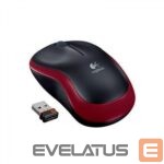 Computer mouse Logitech  MOUSE USB OPTICAL WRL M185/RED 910-002237 