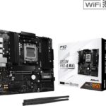 AMD procesoriaus pagrindinė plokštė Asrock  Mainboard||1xPCI-Express 4.0 4x	|1xPCI-Express 5.0 16x|1xM.2|1xHDMI|1xDisplayPort|1xAudio-In|1xAudio-Out|1xMicrophone|4xUSB 2.0|3xUSB 3.2|1xUSB-C|1xRJ45|B850MPRO-AWIFI 