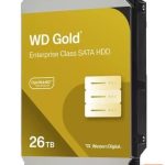 Kõvaketas HDD Western Digital  HDD||Gold|26TB|SATA|512 MB|7200 rpm|3,5"|WD261KRYZ 