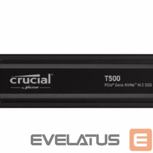 Kõvaketas SSD Crucial  SSD||T500|4TB|M.2|PCIe Gen4|NVMe|3D NAND|Write speed 6900 MBytes/sec|Read speed 7000 MBytes/sec|TBW 2400 TB|CT4000T500SSD5 