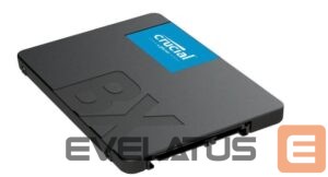 Cietais disks SSD Crucial  SSD||BX500|4TB|SATA 3.0|Write speed 500 MBytes/sec|Read speed 540 MBytes/sec|2,5"|TBW 1000 TB|CT4000BX500SSD1 