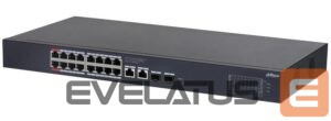 Commutator DAHUA  Switch||Desktop/pedestal|Rack|16x10Base-T / 100Base-TX / 1000Base-T|2xSFP|PoE ports 16|CS4220-16GT-240 