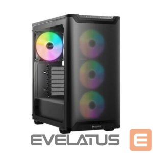 Computer case BE QUIET  Case||PURE BASE 501 LX|MidiTower|Case product features Transparent panel|Not included|ATX|MicroATX|MiniITX|Colour Black|BGW78 