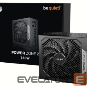Power Supply BE QUIET  Power Supply||POWER ZONE 2|750 Watts|Peak Power 820 Watts|Efficiency 80 PLUS PLATINIUM|MTBF 100000 hours|BP006EU 