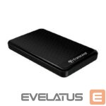 Cietais disks HDD Transcend  External HDD||StoreJet|2TB|USB 3.0|Colour Black|TS2TSJ25A3K 