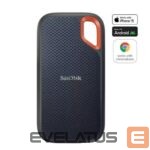 Жесткий диск SSD SANDISK BY WESTERN DIGITAL  External SSD||Extreme|8TB|USB-C|Write speed 1000 MBytes/sec|Read speed 1050 MBytes/sec|SDSSDE61-8T00-G25 