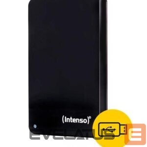 Hard drive HDD Intenso  External HDD||1TB|USB 3.2|Colour Black|6023690 