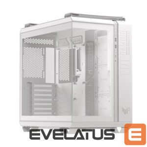 Computer case Asus  Case||TUF Gaming GT502 Horizon|MidiTower|Case product features Transparent panel|Not included|ATX|MicroATX|MiniITX|Colour White|TUFGAMGT502HORIZONWHT 