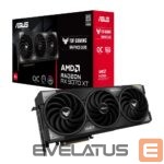 Graphic card / Video cards Asus  Graphics Card||AMD Radeon RX 9070 XT|16 GB|GDDR6|256 bit|PCIE 5.0 16x|Triple slot Fansink|1xHDMI|3xDisplayPort|TUF-RX9070XT-O16G-GAMING 