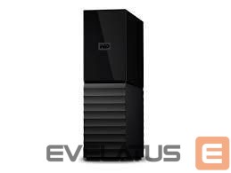 Hard drive HDD Western Digital  External HDD||My Book|WDBBGB0240HBK-EESN|24TB|USB 3.2|WDBBGB0240HBK-EESN 