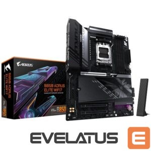 Motherboard for AMD processors Gigabyte  Mainboard||AMD B850|SAM5|ATX|Memory DDR5|Memory slots 4|2xPCI-Express 3.0 16x|1xPCI-Express 5.0 16x|3xM.2|1xDisplayPort|4xUSB 2.0|7xUSB 3.2|1xUSB-C|1xOptical S/PDIF|1xRJ45|2xAudio port|B850AELITEWF71.1 