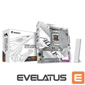 AMD protsessori emaplaat Gigabyte  Mainboard||SAM5|Micro-ATX|Memory DDR5|Memory slots 4|1xPCI-Express 3.0 16x|1xPCI-Express 5.0 16x|2xM.2|1xHDMI|1xDisplayPort|4xUSB 2.0|7xUSB 3.2|2xUSB-C|1xOptical S/PDIF|1xRJ45|2xAudio port|B850MAELTWF6EICE 