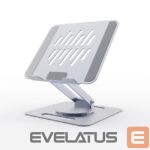 Muu arvutitarvik Gembird  NB ACC RISER STAND ROTATING/SPACE GREY NBS-DR1-01 